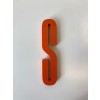 Design Letters - Bogstav - S - Orange