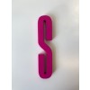 Design Letters - Bogstav - S - Pink