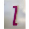 Design Letters - Bogstav - Z - Pink