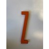 Design Letters - Bogstav - Z - Orange