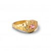 EnamelLeiaringGuldClearlightpink52-01