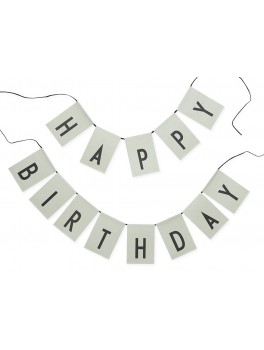 Design Letters - Party Flags - Grøn