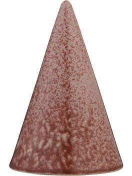 Kähler - Glasurtop - Nistret rød - 15 cm.