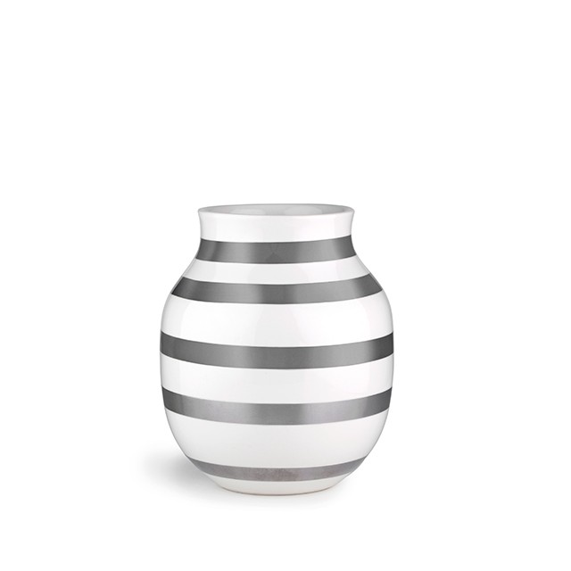 Kähler omaggio vase sølv